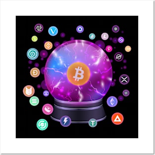 Crypto Ball Posters and Art